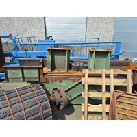 Skip et couloir vibrant pour grenailleuse G&F